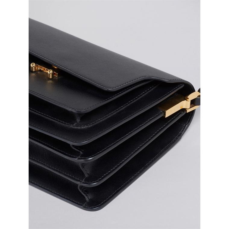 Marni Medium Trunk Bag, Black